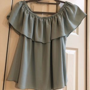 Off the shoulder top